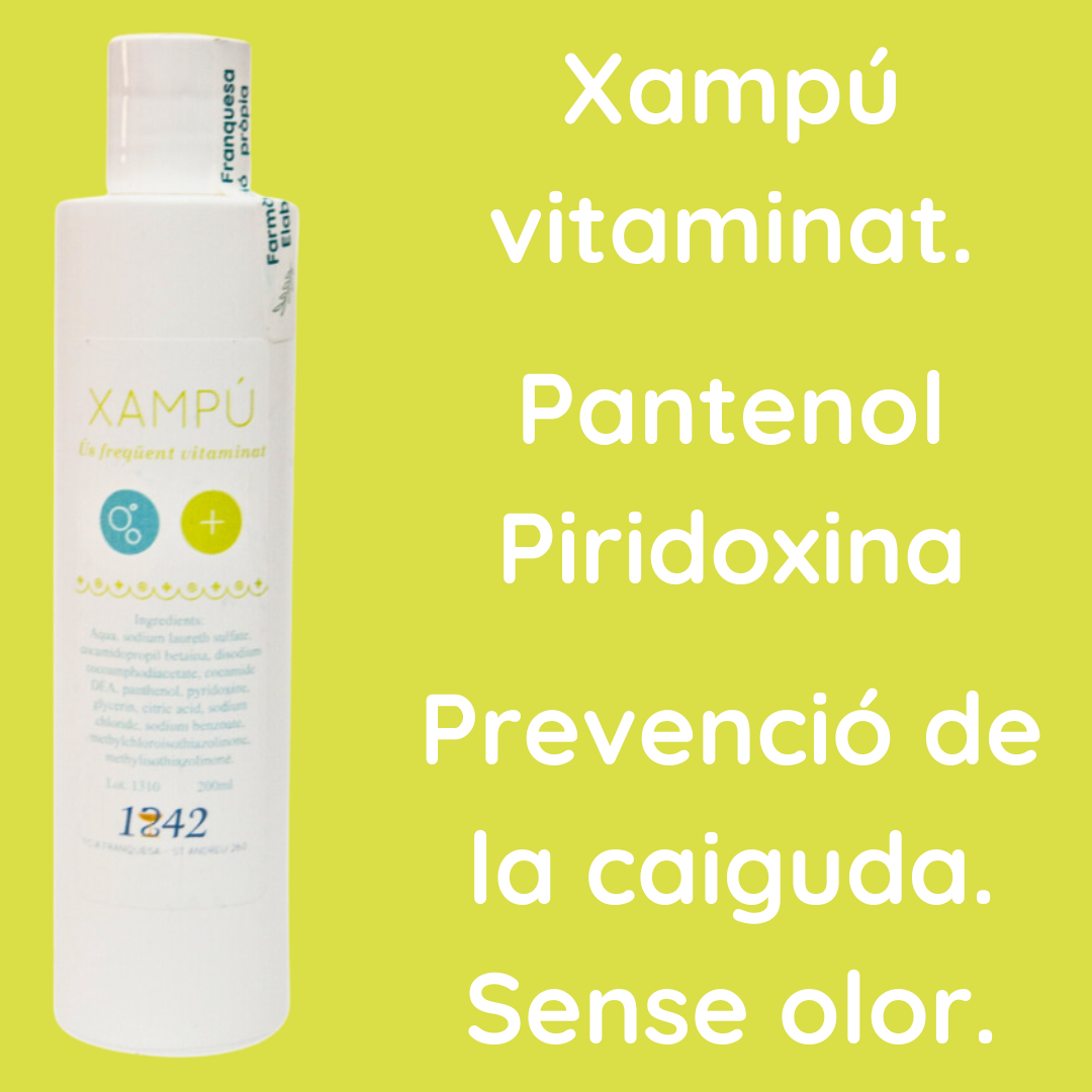 Xampú us freqüent 1842 vitaminat.